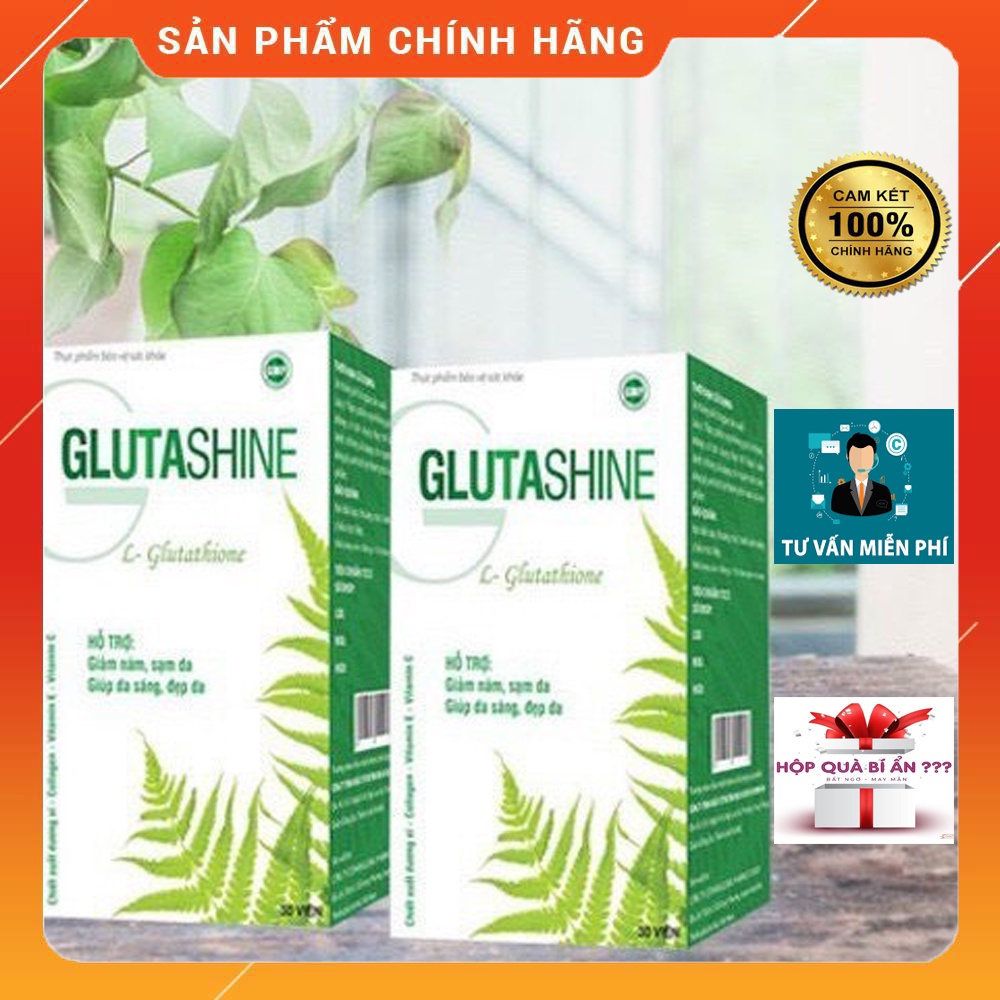 Viên Uống Glutashine Với Thành Phần Chiết Xuất Từ Thảo Dược Thiên Nhiên Giúp Đánh Bay Thâm Nám Sau 2 Tuần