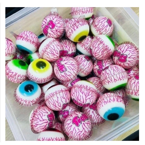 Túi 4 viên Kẹo dẻo Trolli hình con mắt hàng nội địa Đức