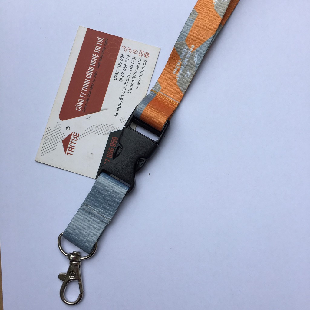 In Dây Đeo Thẻ Theo Yêu Cầu tại TP HCM - Sản xuất dây đeo thẻ.