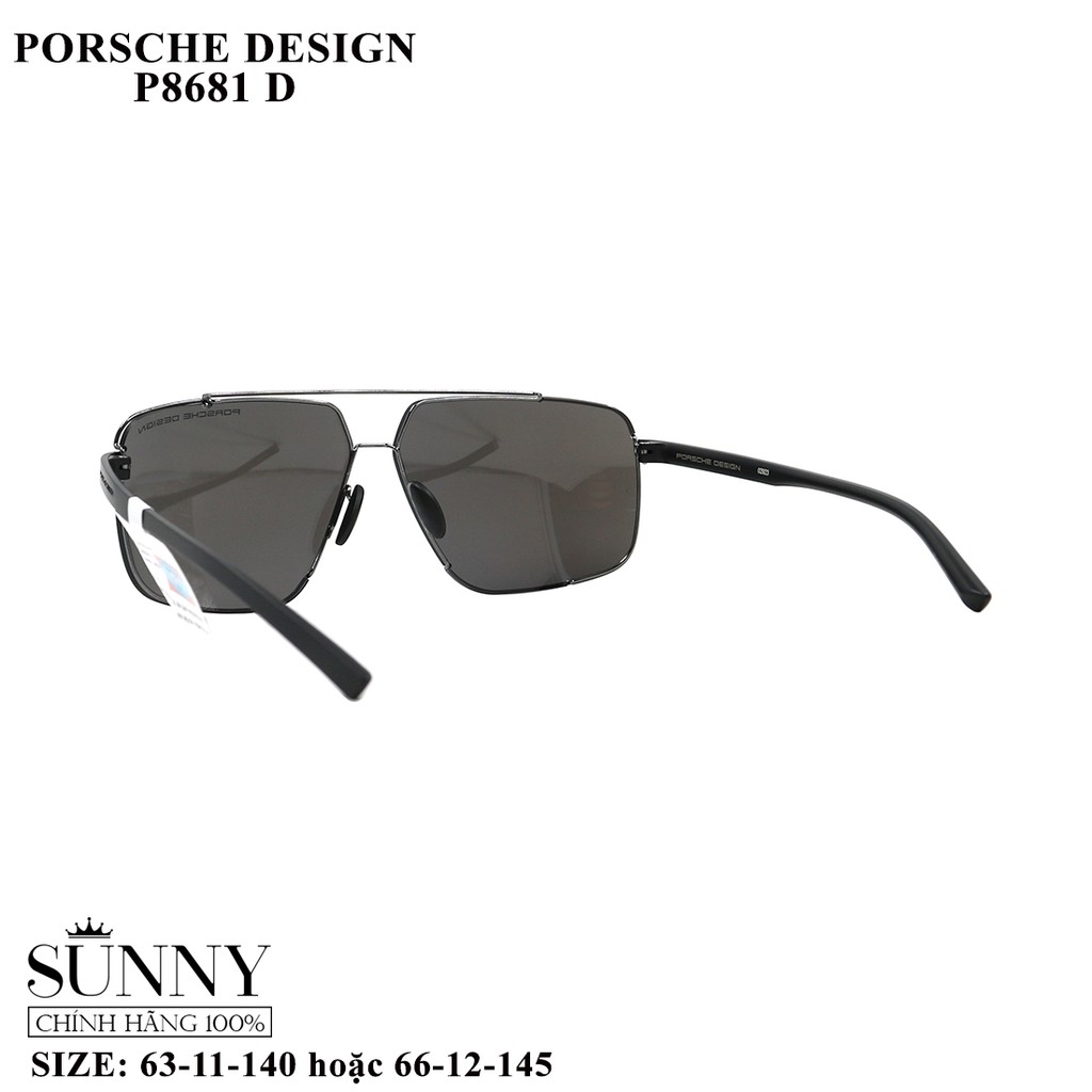 Kính mát Porsche Design P8681 D chính hãng, bảo hành toàn quốc