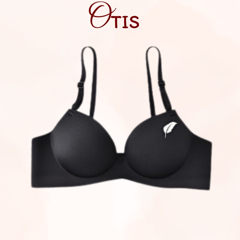 Áo Ngực Su Không Gọng Hình Chiếc Lá 2 Quây Cài Sau Đệm 3cm OTIS - A01