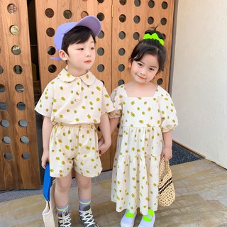 Bộ đôi cute anh em dành cho bé trai và bé gái