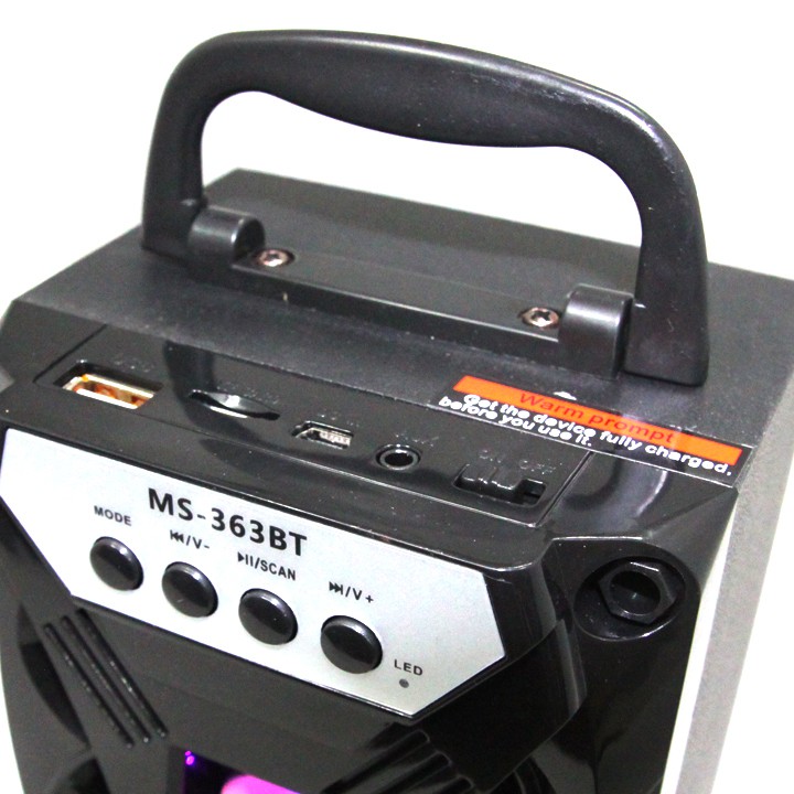 Loa gỗ Bluetooth xách tay MS-363BT