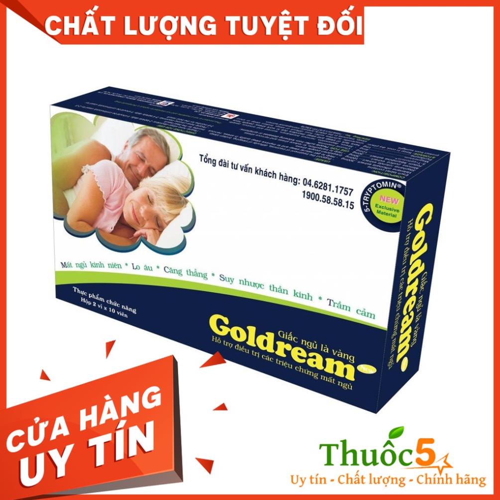 [Giá Gốc] Goldream hỗ trợ giúp đem lại giấc ngủ tự nhiên.