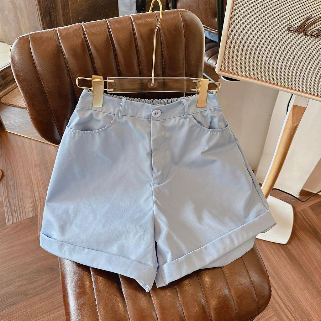 Set Bộ Đồ Nữ,Set 3 Món Áo Sơ Mi From rộng  mix  Quần Đùi Short Kèm Áo Lót 2 dây Tiểu Thư Dạo Phố Đi Biển Thời Trang Minh