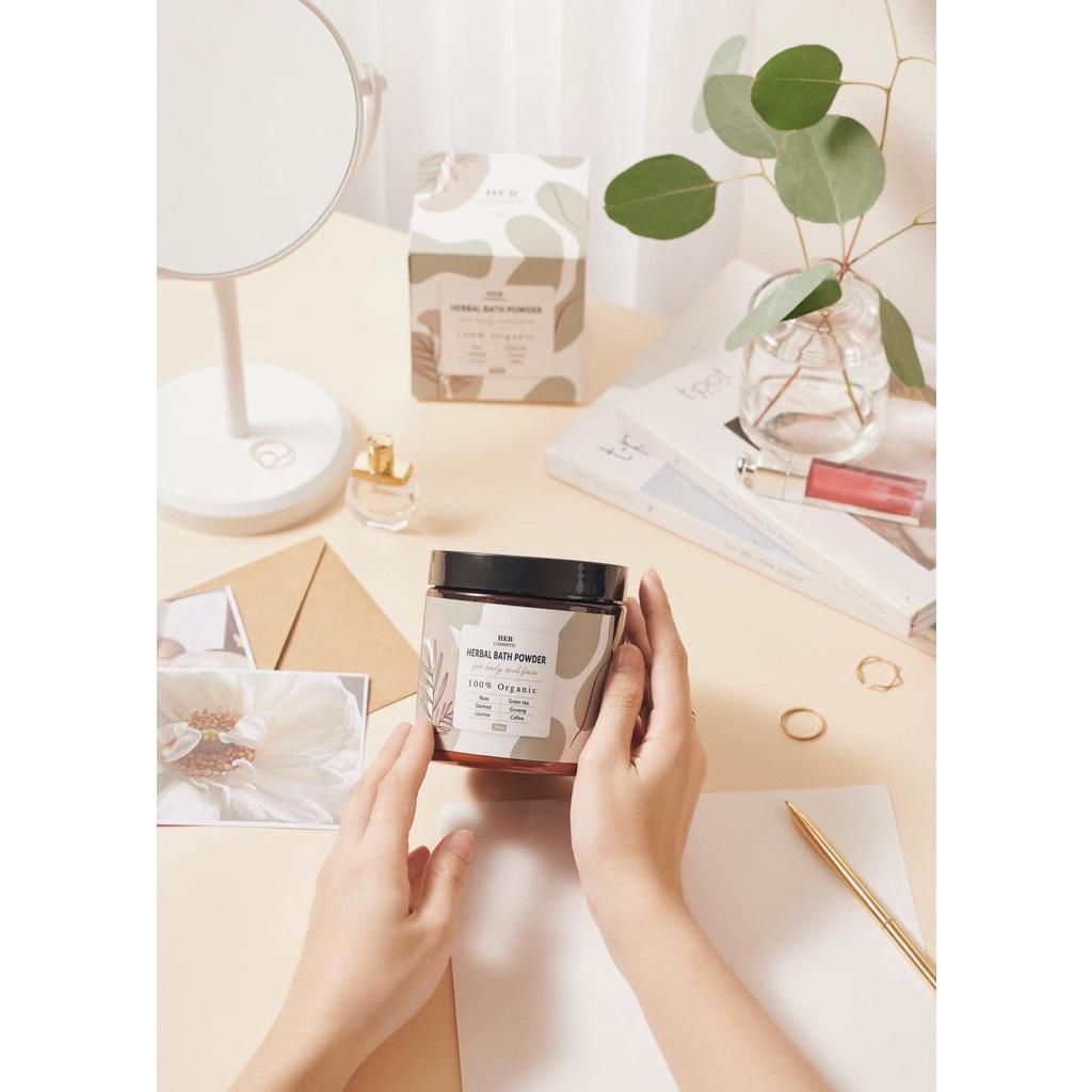 Bột Tắm Trắng Herbal Bath Powder Bột Tắm Dưỡng Trắng Thảo Dược Gói 50gr