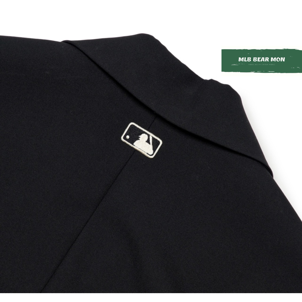 Áo Vest MLB Basic Medium Logo Blazer Light Jacket New York Yankees 3Ajkb5124-50Bks