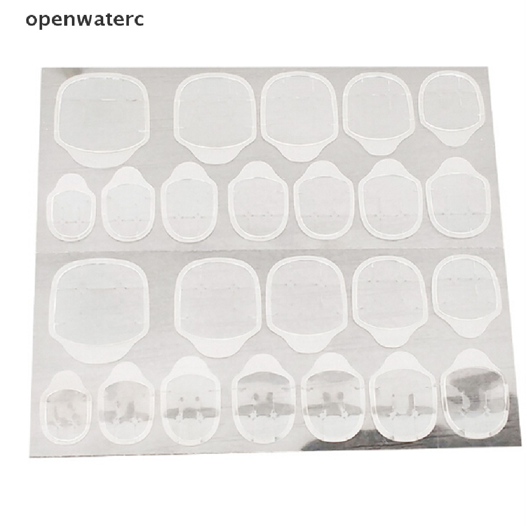 [Hàng mới về] Bộ 72 miếng dán móng tay giả bằng gum thạch xi măng tăng cường và vàng