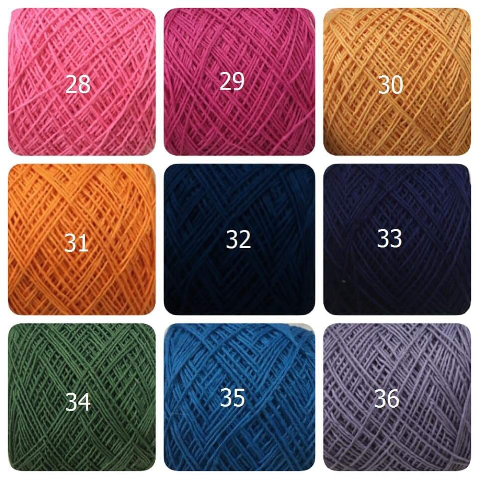 Sợi Cotton Việt Nam 1mm - Mã 21 đến 40