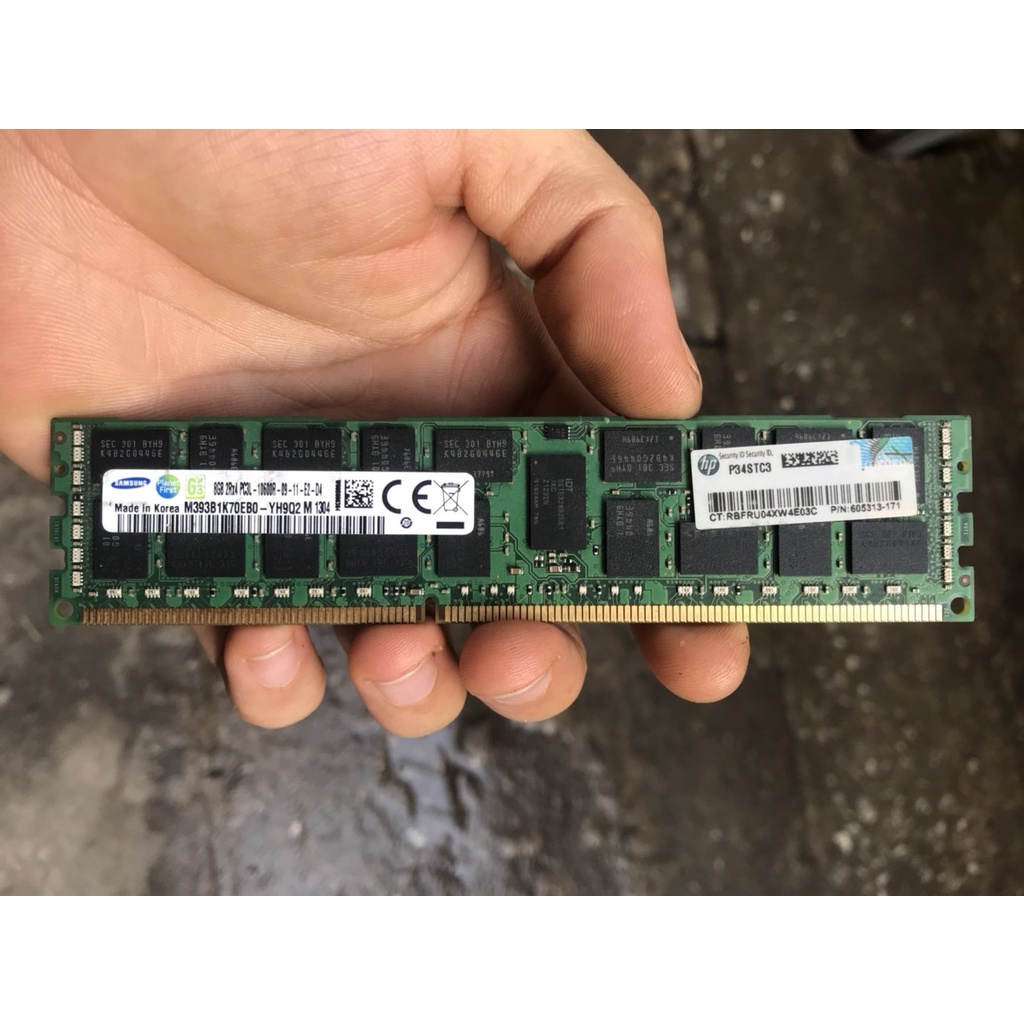 Ram Sever DDR3 4G ECC REG Buss 1333 cho Main X58 X79 X99 hàng xịn