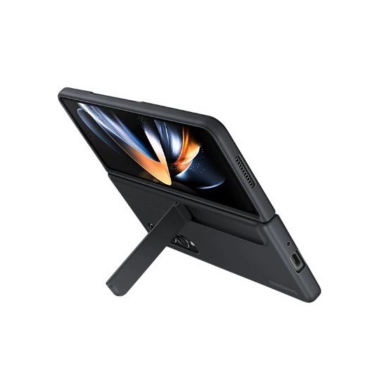 Ốp lưng Samsung Galaxy Z Fold 4 có bút S Pen kèm chân dựng ( Standing Cover With Pen ) - Hàng chính hãng