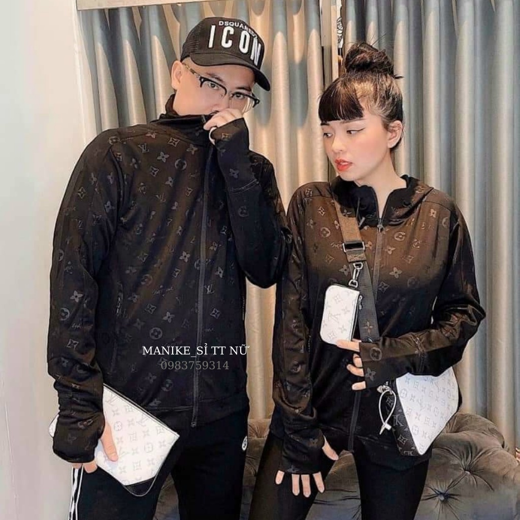 Áo Chống Nắng Nam Nữ Manike Chống Tia UV Áo Khoác Nắng Chất Umi Cao Cấp Hình L_V