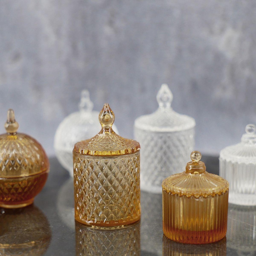 YIYU Đồ trang trí Hũ Kẹo / Hạt Cà Phê Mini Tỉ Lệ 1: 12 Dùng Để Trang