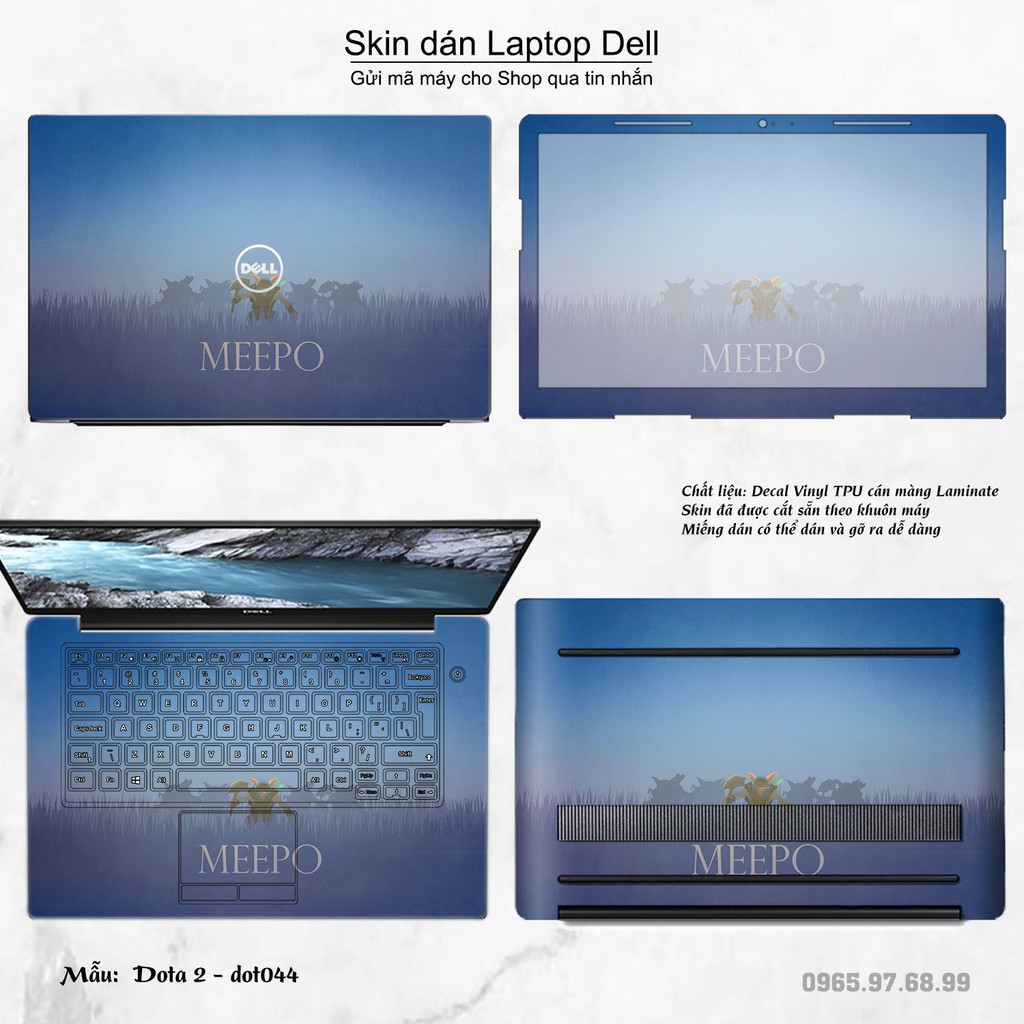 Skin dán Laptop Dell in hình Dota 2 _nhiều mẫu 8 (inbox mã máy cho Shop)