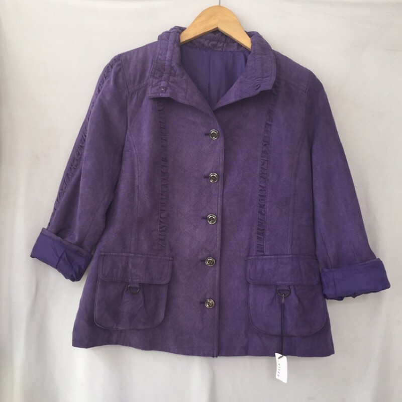 Blazer Nhật màu tím newtag xinh xắn