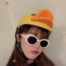 Nón Bảo Hiểm Mỏ Vịt Bduck Người Lớn &amp; Cho Bé 3-8t dễ thương