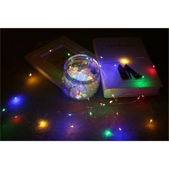 2m / 1M. Dây Đèn LED Trang Trí Nhiều Màu Sắc