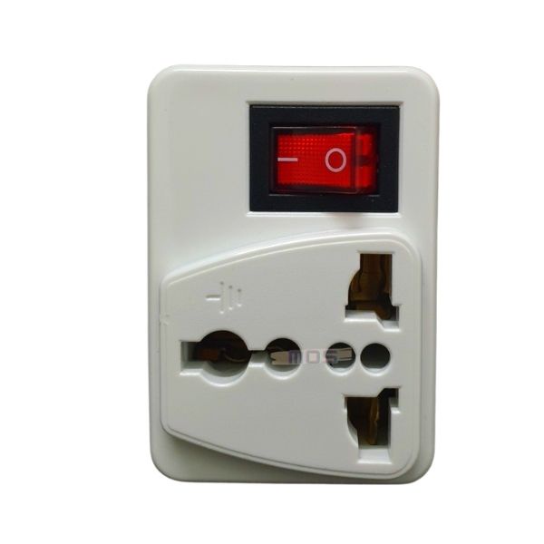 Ổ cắm du lịch chịu tải cao TOSHINO CO6S-A Thái Lan chuyển đổi 3 chấu sang 2 chấu Mos Shop