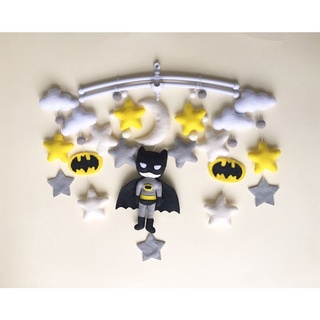 Đồ chơi treo nôi Batman ( Tặng kèm bảng tên bé)