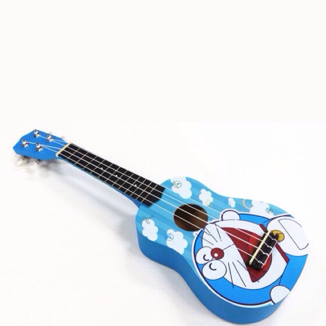 Đàn Ukulele Soprano Hoạt Hình 4 Dây Woim Nhiều Màu Sắc - Tặng Kèm Hấp Dẫn