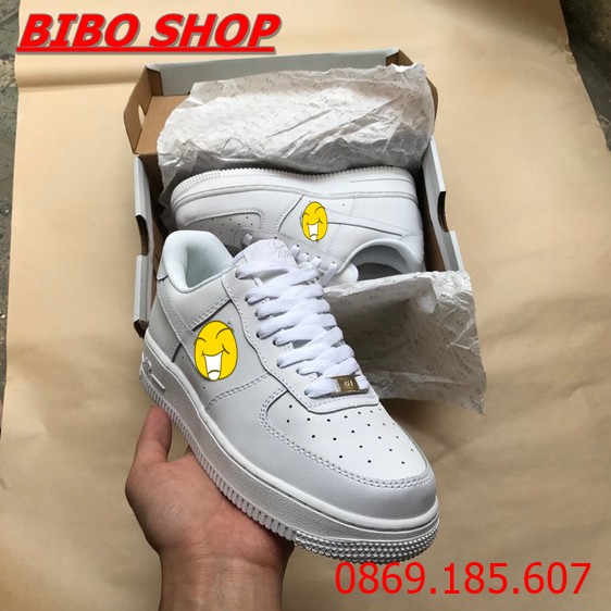 Giày Thể Thao Air Force Just Do It Trắng Giá Sốc