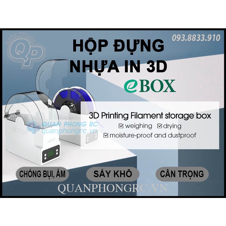 Hộp Đựng Nhựa In 3D Đa Năng eSUN