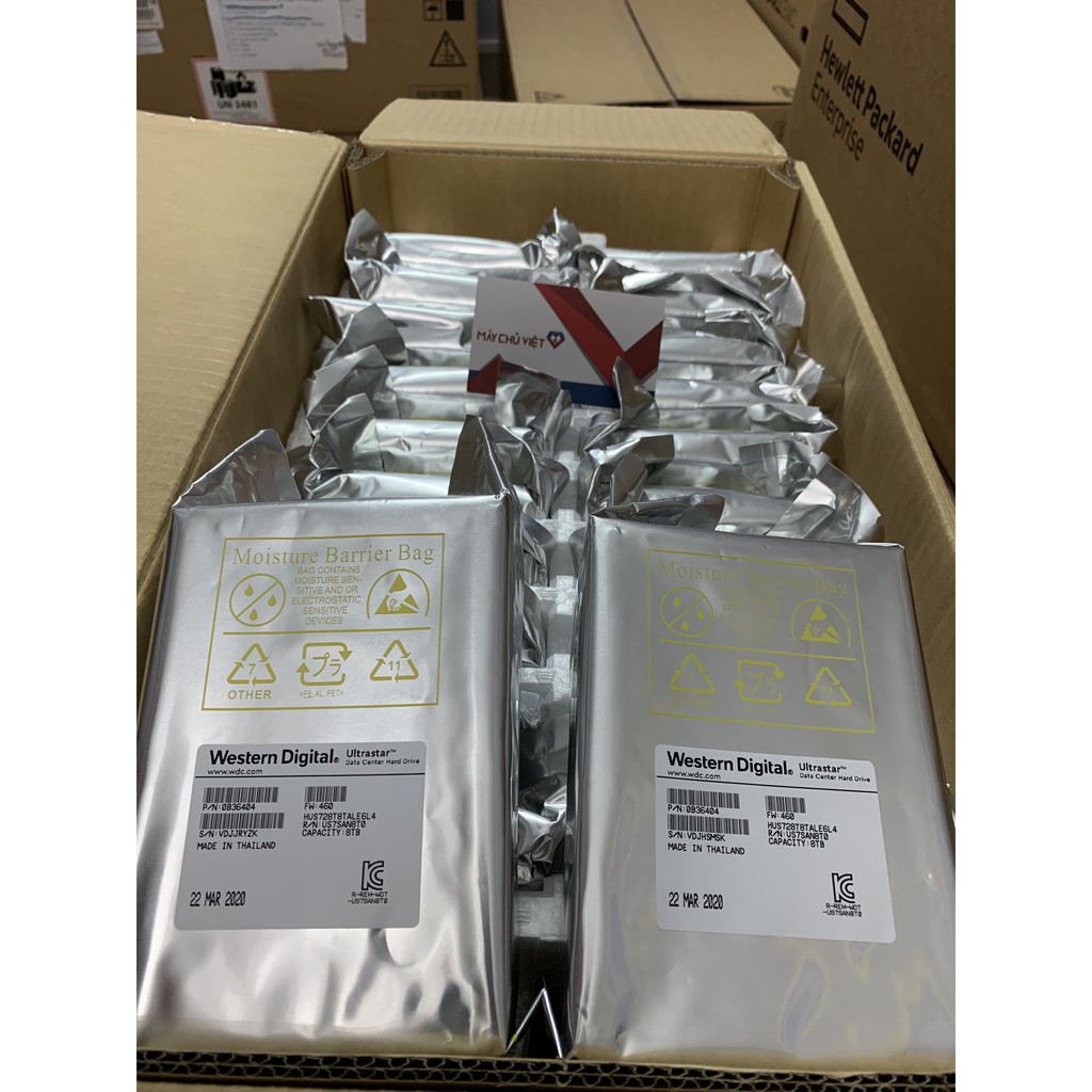 Ổ cứng WD Ultrastar DC HC320 8TB 3.5in 512E SE SATA 6Gb/s 7200RPM 256MB Cache | BigBuy360 - bigbuy360.vn