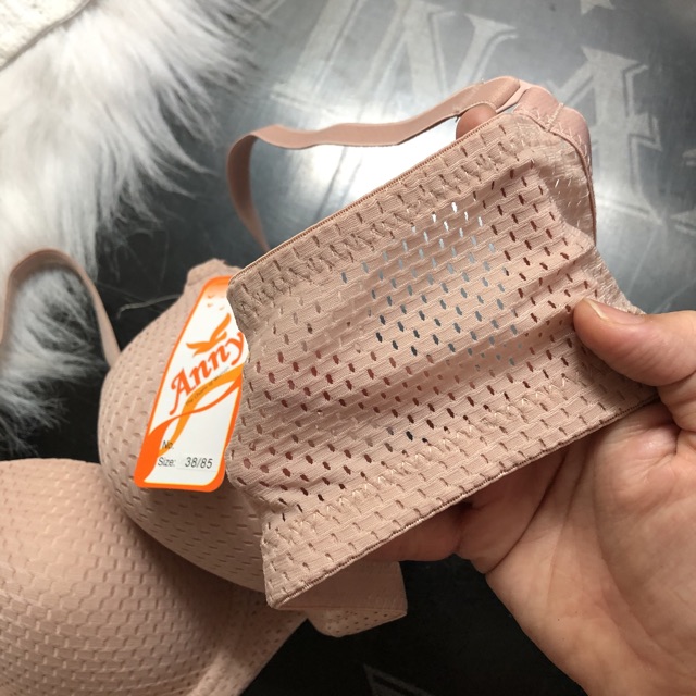 Áo Ngực Thông Hơi ANY 3203 Mút Mỏng Cho Người Mập Có Gọng Thái Lan