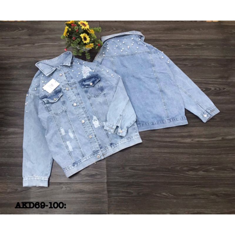 Áo khoác jeans bigsize