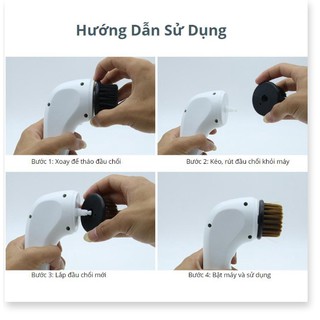 MÁY ĐÁNH BÓNG GIÀY MINI PIN SẠC
