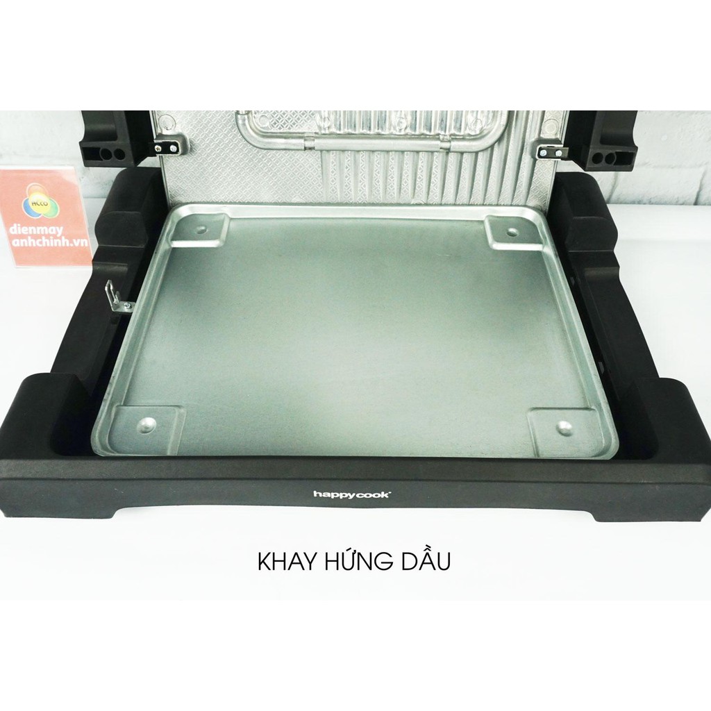 [Mã ELHADEV giảm 4% đơn 300K] Bếp nướng điện Happycook HGR 3813M 1500 W chính hãng bảo hành toàn quốc