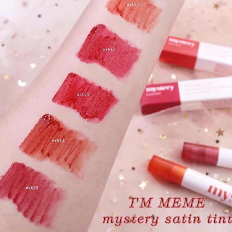 Son Tint dạng đặc nhẹ siêu lì, mềm môi  I’m Meme Mystery Satin Tint | BigBuy360 - bigbuy360.vn