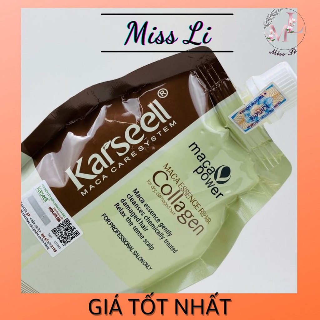 Kem Ủ Tóc Karseell Maca Power Collagen 500ml