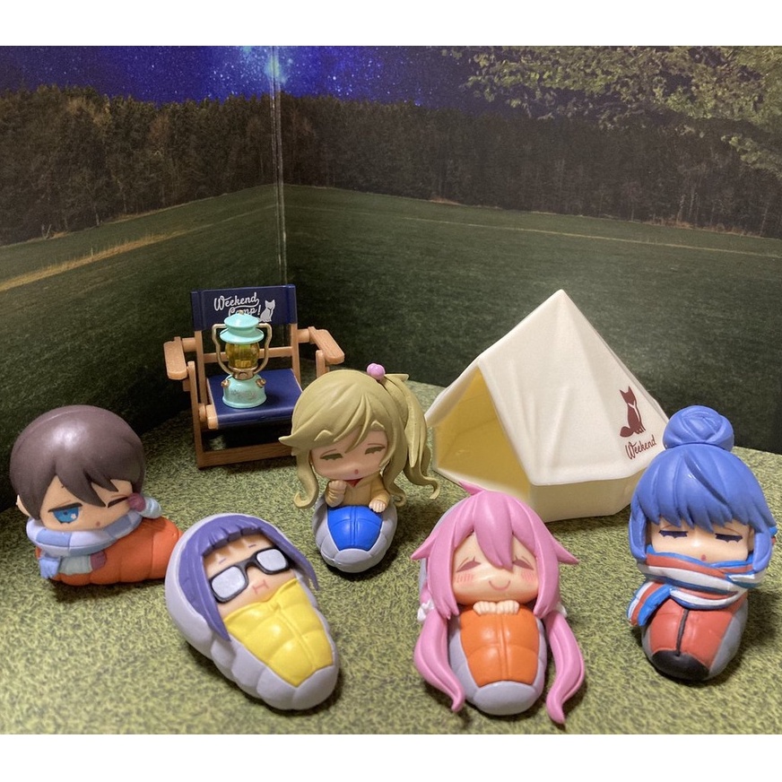 Petit Yuru Camp Đắp Mền - Onemutan  Shima Rin, Kagamihara Nadeshiko, Saitou Ena, Inuyama Aoi
