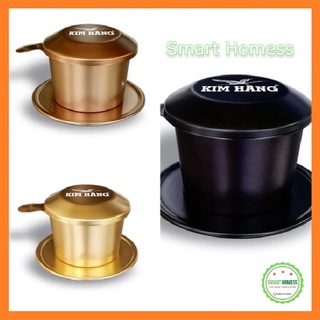 Phin Cafe Phin Pha Cà Phê Cao Cấp 8 CM Mạ Vàng Sang Trọng KIM HẰNG Thơm Ngon Từng Giọt
