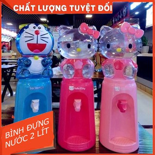 [GIÁ RẺ SỐ 1] Bình đựng nước KITTY - DOREMON - PIKACHU thể tích 2 lít