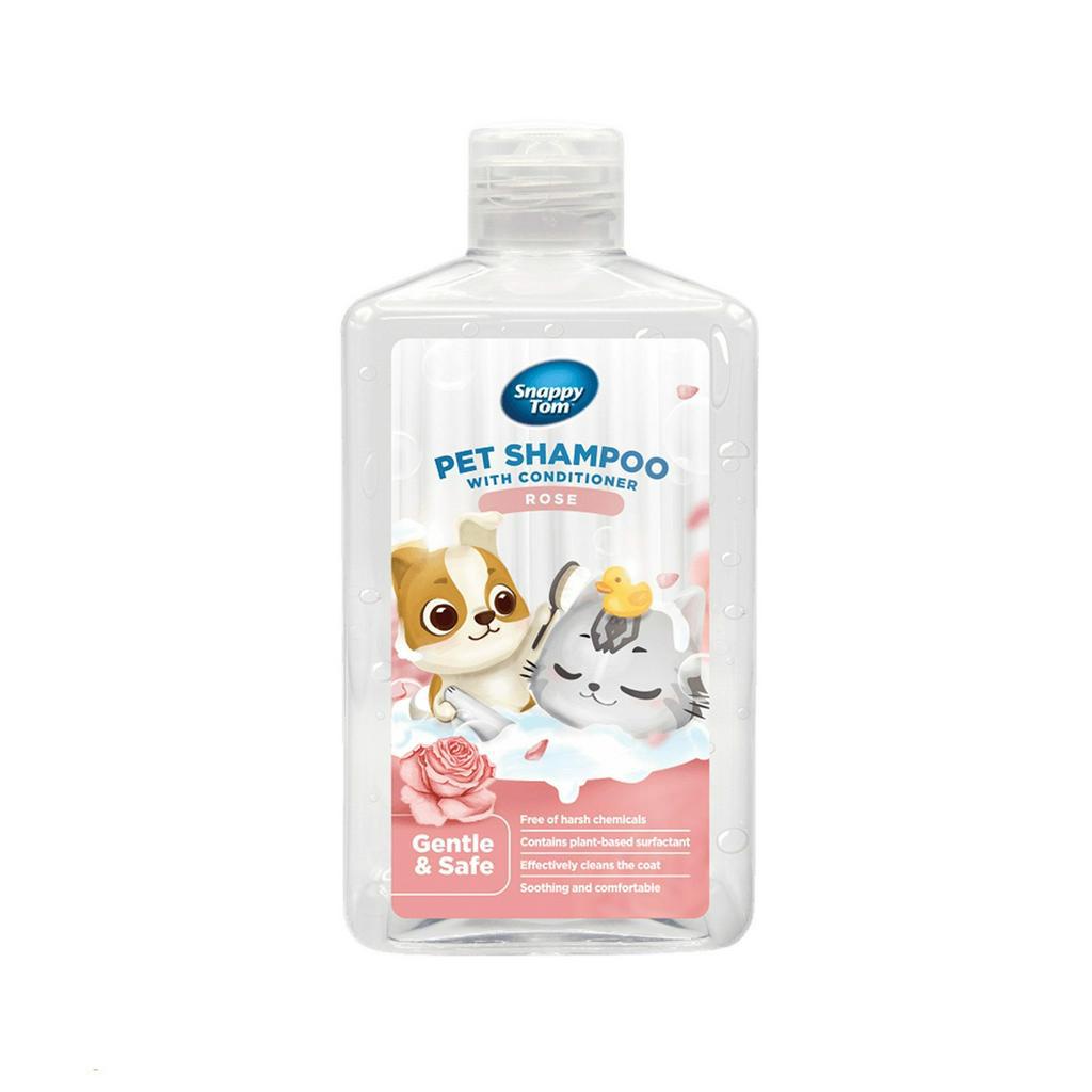 Sữa tắm kết hợp dầu xả Snappy Tom cho chó mèo, Sữa tắm cho chó mèo SnappyTom- Chai 500ml