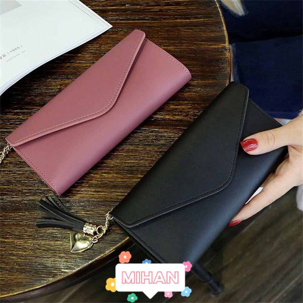 Ví Da Mini Dài Chống Thấm Nước Đựng Điện Thoại MIHAN1