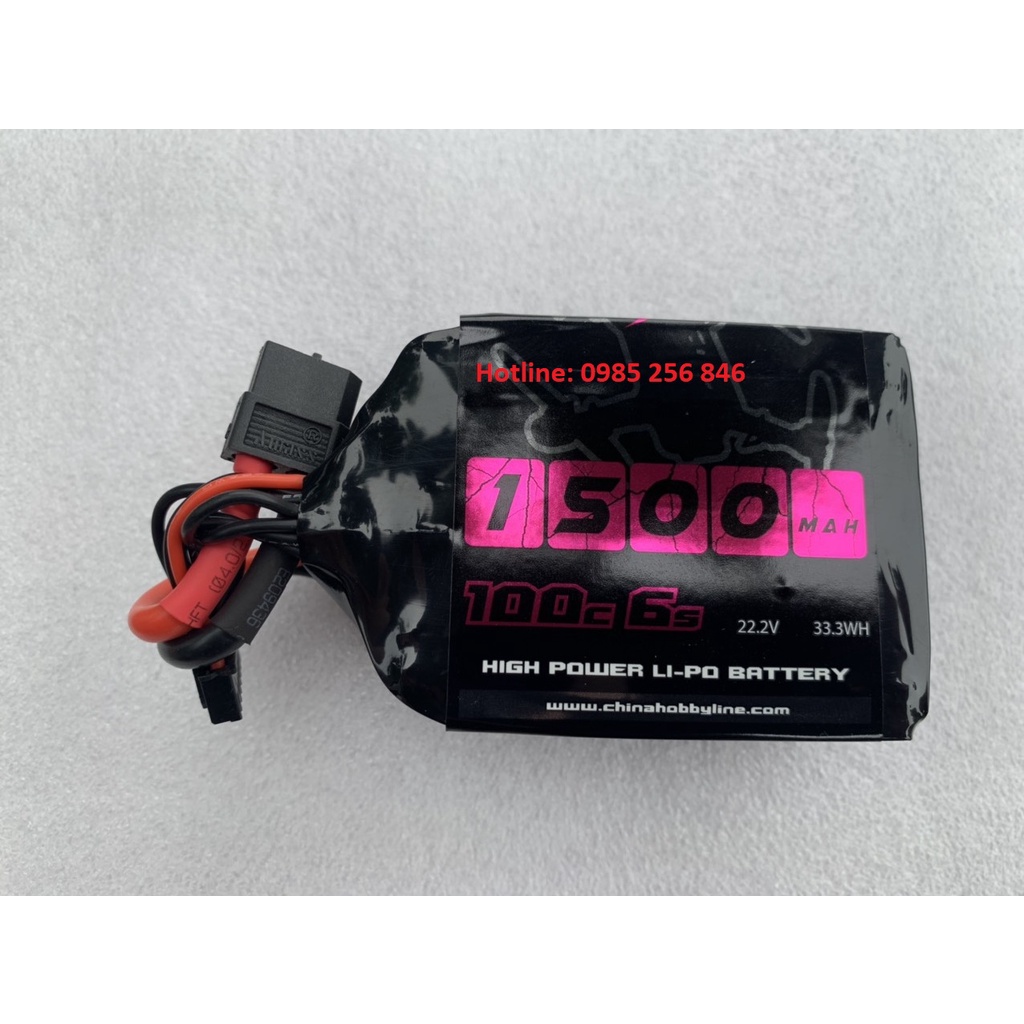 Pin Lipo CNHL 6s 1500mah 100c hàng chất chính hãng