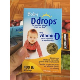 Vitamin d3 drop Mỹ