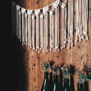 Dây Trang trí Dây macramé trang trí backdrop trang trí banner macrame handmade