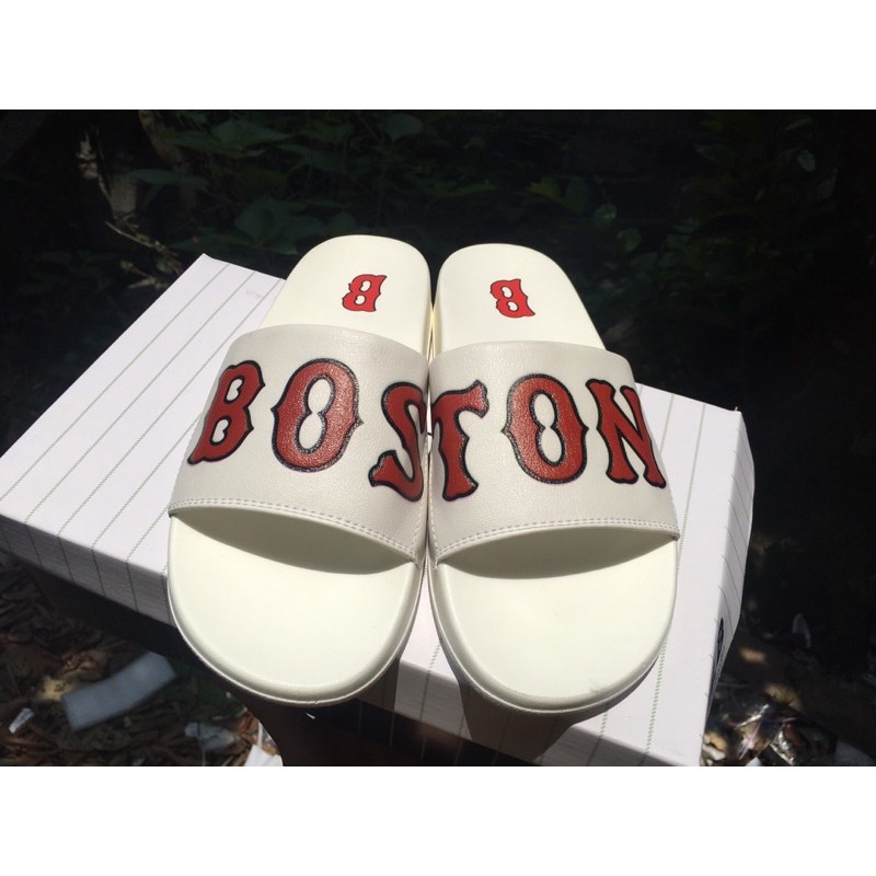 ✅[ Full Box + Bill 🌺] Dép Boston trắng đỏ, NY đen, 𝐌𝐋𝐁 Hot Hit 2020 dép | WebRaoVat - webraovat.net.vn