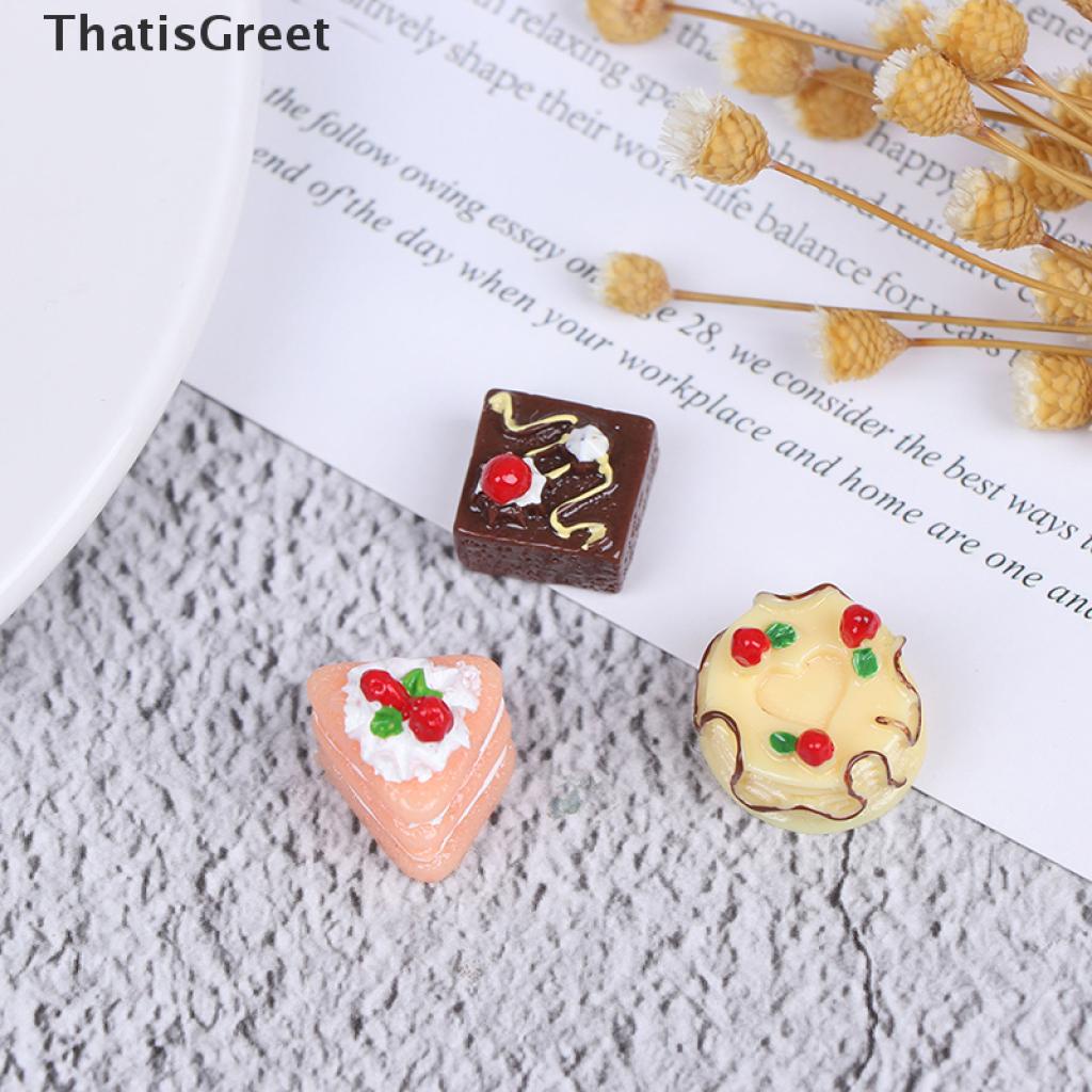Bộ 5 Mô Hình Bánh Socola Mini Trang Trí Nhà Cửa
