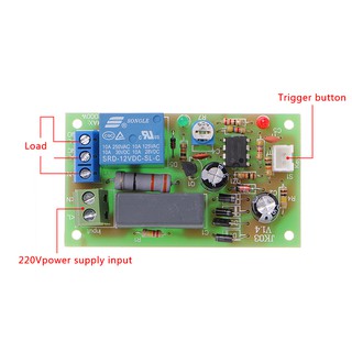 Mô-đun chuyển đổi độ trễ hẹn giờ AC 220v