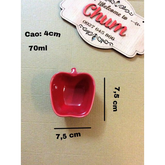 [Hot] Bát ăn dặm kiểu nhật hình chanh,táo,lê