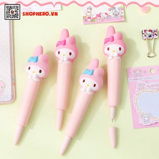 Bút kim hình nhân vật hoạt hình vỏ bóp mềm Hello Kitty