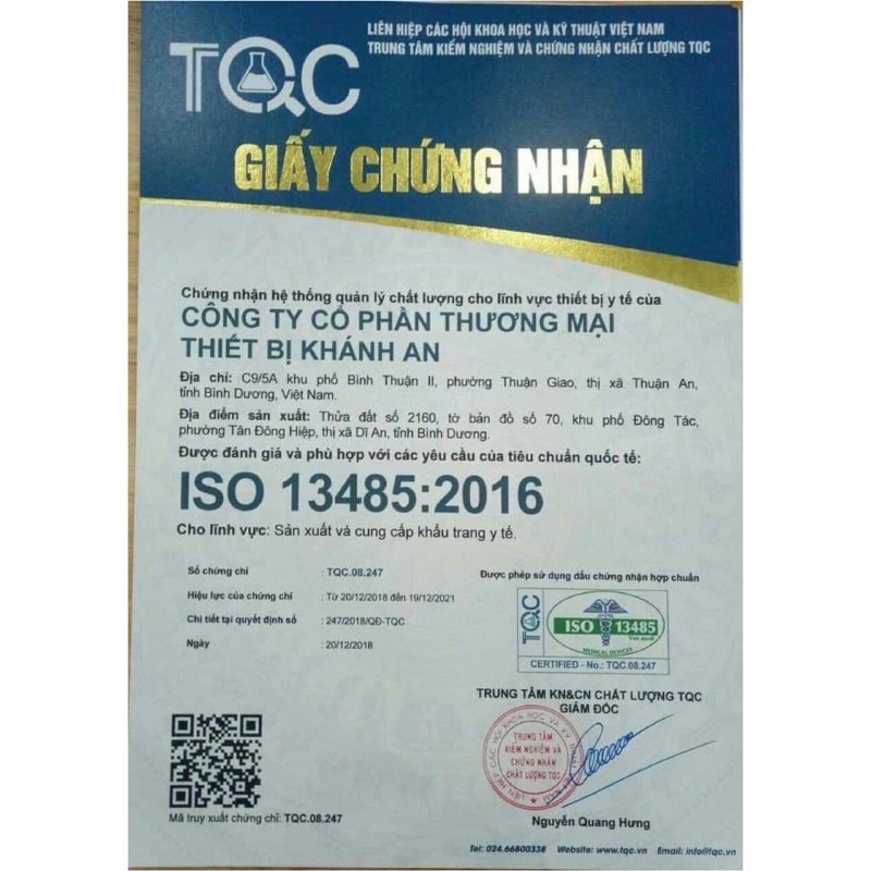 [Giá Sỉ] Hộp 50 cái khẩu trang y tế Khánh An 4 lớp - màng vi lọc kháng khuẩn | BigBuy360 - bigbuy360.vn