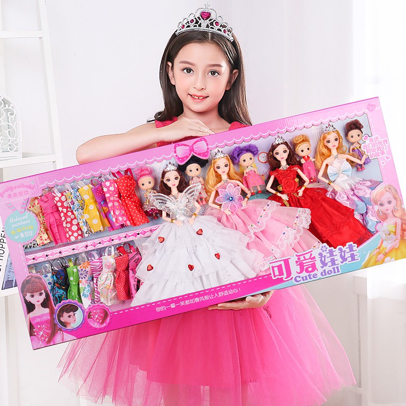 Đồ Chơi Ngôi Nhà Búp Bê Barbie Xinh Xắn Đáng Yêu Cho Bé