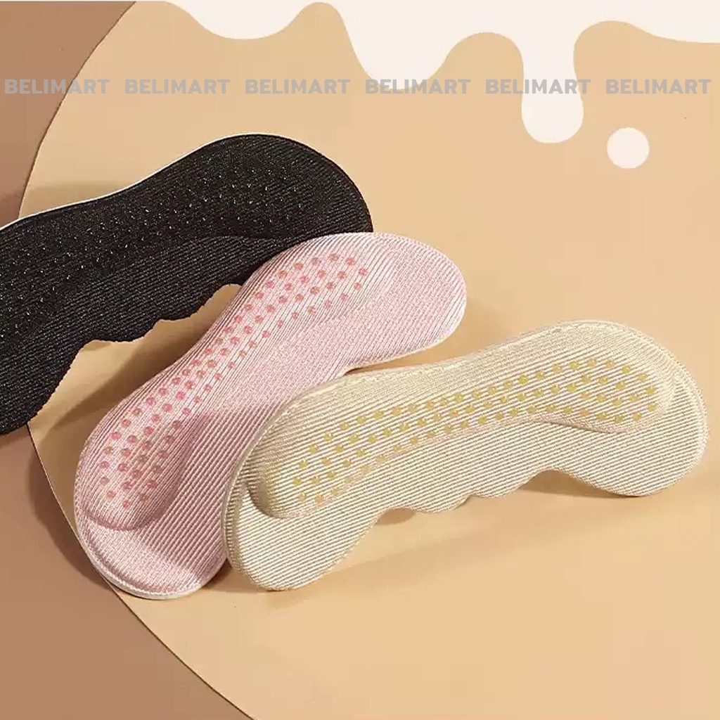 Miếng lót giày cao gót giảm size cho giày bị rộng, lót giày giúp chống tuột gót chân và trầy gót sau Beli BL021