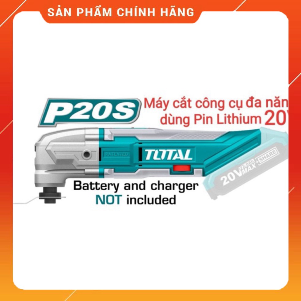 TMLI2001 Body máy cắt rung dùng pin 20v Total (Chưa bao gồm pin xạc) .